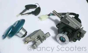 ZNEN LANCE VENICE 150 ZN150T-20 150CC SCOOTER IGNITION KEY SWITCH LOCK ASSEMBLY - Picture 1 of 8