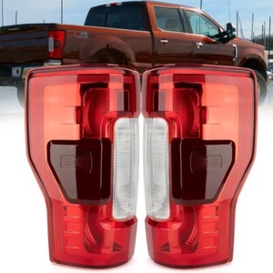 Left&Right Tail Light W/Blind Spot Halogen For Ford F-250 Super Duty 2017-2019 - Picture 1 of 7