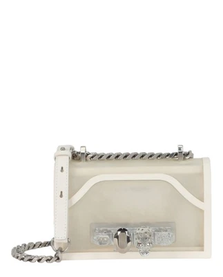 Mini bolso de hombro Alexander McQueen para mujer con joyas Foto 1 de 4