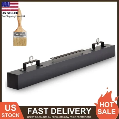 Barredora magnética de 48 pulgadas, barredora magnética para carretilla elevadora con capacidad de elevación de 120 libras Foto 1 de 4