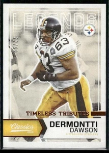 2016 Panini Classics #117 Dermontti Dawson Timeless Tributes Bronze #/99 - Picture 1 of 2