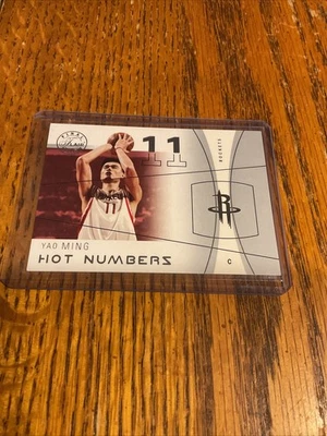 Flair Edición Final 2003-04 Hot Numbers/500 Yao Ming #10HN HOF Foto 1 de 4