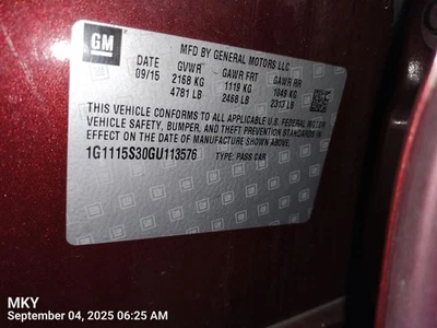 POWER BRAKE BOOSTER 2014-2019 CHEVROLET IMPALANEW - Image 1 of 4