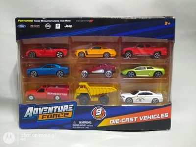 Adventure Force Die-cast Vehicles 9 pack Fire Police 1:64 - Image 1 of 4