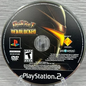 Ratchet: Deadlocked (Sony PlayStation 2, 2005) solo disco probado - Imagen 1 de 1