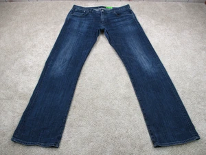 Citizens Of Humanity Jeans Mens 38x33 Blue Perfect Straight Stretch Denim USA - Picture 1 of 15