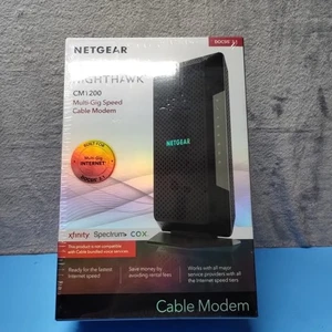 NETGEAR Nighthawk CM1200-100NAS DOCSIS 3.1 Modem kablowy - Zdjęcie 1 z 3