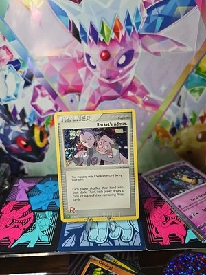 Rocket's Admin. (CLV) 026/034 Trading Card Game Classic Holo - Image 1 of 4
