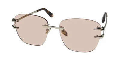 NUEVO ROBERTO CAVALLI SRC022 GAFAS DE SOL 58-17-140 DORADO MUJER METAL Y PLÁSTICO 594F Foto 1 de 4