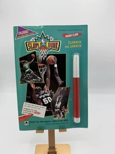1992 Fleer Slam Dunk Slammin' and Jammin' Mark & See W/ Cards Inside Robinson - Picture 1 of 3