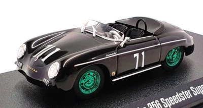 Greenlight escala 1/43 86538 - 1958 Porsche 356 Speedster Super #71 Chase - Preto - Imagem 1 de 4