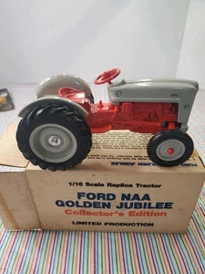1/16 Ertl Toy Ford NAA Golden Jubilee Collector's Edition Tractor Original Pack - Picture 1 of 11