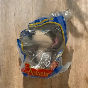 VTG Pooka Anastasia Dog 8" 1997 Plush Stuffed Animal 20th Century Fox New NIP - Picture 1 of 7