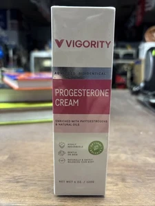 Vigority Progesterone Cream 4oz Exp 1/28 Sealed NEW (B-15) - Picture 1 of 8