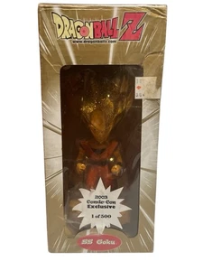 Dragon Ball Z Ss Goku Comic Con Exclusive 1 Of 500 Made Very Rare Bobblehead - Picture 1 of 5