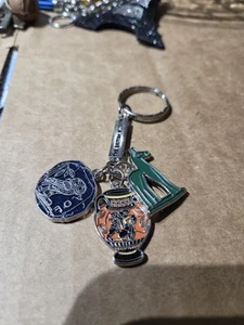 Vintage British Museum London Reise Souvenir Schlüsselanhänger Schlüsselanhängsel Metall - Bild 1 von 3