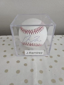 Jose Ramirez Autograph Baseball - Picture 1 of 2