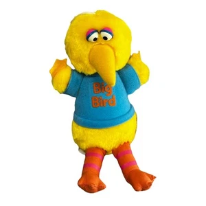 Vintage NOS 1983 Sesame Street Big Bird 9” Plush Friends Playskool Doll Toy New - Picture 1 of 9