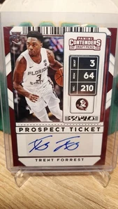 2020-21 Panini Contenders Draft Picks Trent Forrest RC Prospect Ticket Signature - Bild 1 von 2