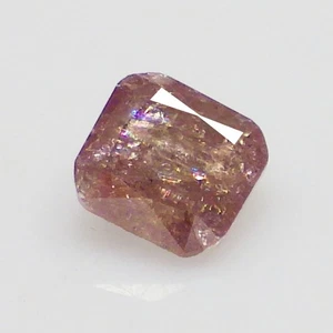 0.19 Ct Superior Radiant (3 x 2 MM) Natural Argyle Fancy Purplish Pink Diamond - Picture 1 of 7