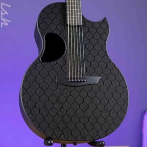 McPherson Sable Honeycomb Carbon Acoustic-Electric Guitar Gold Hardware - Picture 1 of 11
