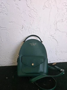 Kate Spade Schuyler Saffiano Deep Jade Mini Backpack - NWOT Kate Spade Bag - Picture 1 of 1
