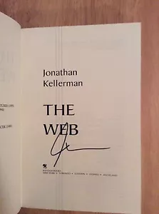 SIGNED by Jonathan Kellerman - The Web HC 1st/1st + Pic - Picture 1 of 9