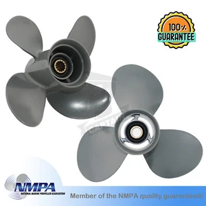 Boot Propeller für Honda Außenborder Motor 35-60PS alle Größen 13 Zähne 3/4Blatt - Bild 1 von 9