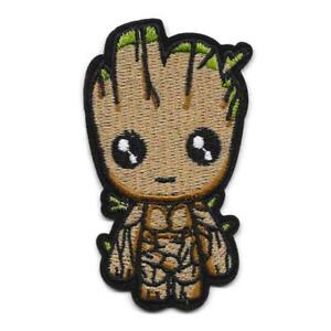 BABY GROOT IRON ON PATCH 3.2" Avengers Guardians of Galaxy Embroidered Applique