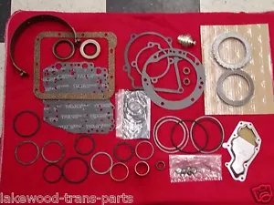 FORD C4 TRANSMISSION COMPLETE REBUILD KIT WITH CLUTCHES 2 BANDS & STEELS (70-83) - Picture 1 of 3