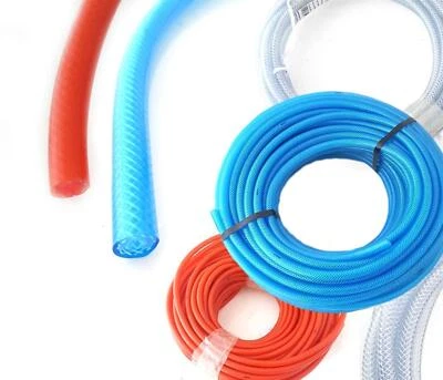 HYRDRAULIKTECHNIK24 GMBH PVC-Gewebeschlauch - Lebensmittelqualität, Druckluftschlauch, 4-60mm METERWARE