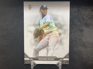 MARIANO RIVERA 2021 TOPPS TRIPLE THREADS #80 BASE CARD / NEW YORK YANKEES - Picture 1 of 2