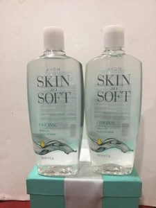 2 Avon Skin So Soft Original Bath Oil Large 25 Oz - Picture 1 of 1