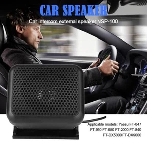 NSP-100 Mini External Speaker for Yaesu FT-847 FT-920 FT-950 FT-2000 CB Radios - Zdjęcie 1 z 7