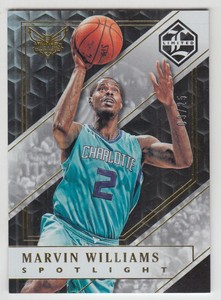 2015-16 Limited Gold Spotlight #129 Marvin Williams /25