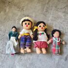 Guatemala Dolls Lot Of 4 Cloth Dolls Girl Boy Women Worry Doll Pier 1 Imports