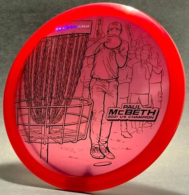 Innova Champion Roc 2022 USDGC "Paul McBeth 3x Commemorative" #163 (#/5) - Image 1 of 4