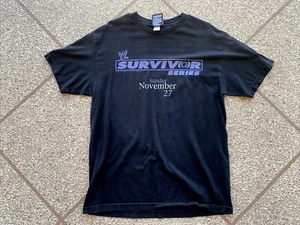 Vintage RARE 2005 Survivor Series WWE T-Shirt Men's L Mickie Jay Henson - Picture 1 of 5