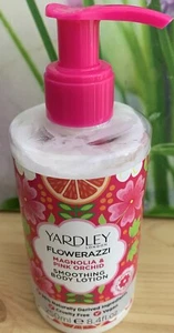 YARDLEY FLOWERAZZI MAGNOLIA & PINK ORCHID SMOOTHING BODY LOTION 250 ML - Picture 1 of 6