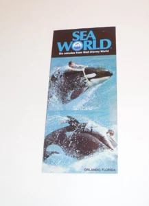 Vintage Sea World Prospekt Reise Orlando Florida Aquarium Zoo 80er - Bild 1 von 2