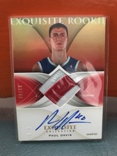 2006-07 Upper Deck Exquisite Gold Version Paul Davis Rookie #’d 40