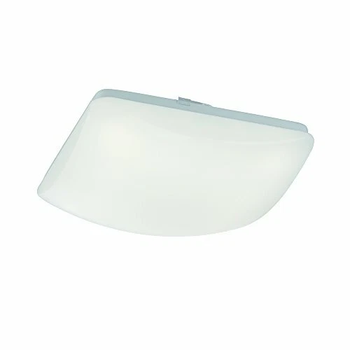 Designers Fountain Square LED Ceiling Flush Mount, 11", White - Image 1 of 1
