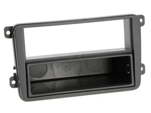 VW Sharan 2 (7N) Tiguan (5N) Touran (1T) Autoradioblende Radioblende 1-DIN - Picture 1 of 2