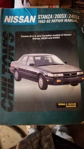 CHILTON'S #8262 NISSAN 1982-1992 STANZA, 200SX & 240SX REPAIR MANUAL - Picture 1 of 1