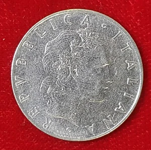 50 Lire Italy Coin Coin Italy 1967 Republica Italiana - Picture 1 of 2