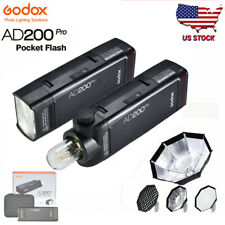 Us Godox Ad200Pro Ttl 2.4G Outdoor Pocket Flash Li-ion Battery+Ad-S7 Softbox Kit