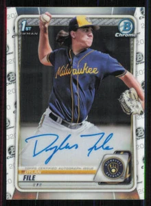 2020 Bowman Chrome Prospect AUTO #CPADF Dylan File - Picture 1 of 2