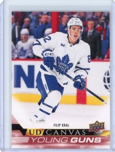 2022-23 Upper Deck Filip Kral UD Canvas Young Guns - Toronto Maple Leafs