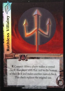 "Sistema de Combate Universal UFS Lámina - ""Despiadado Villiany"" Set UFS2P - Imagen 1 de 1