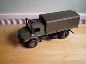 1/36 DIE CAST METAL MILITARY TRUCK CONVERTED TO R/C EXCELLENT CONDITION - Picture 1 of 10
